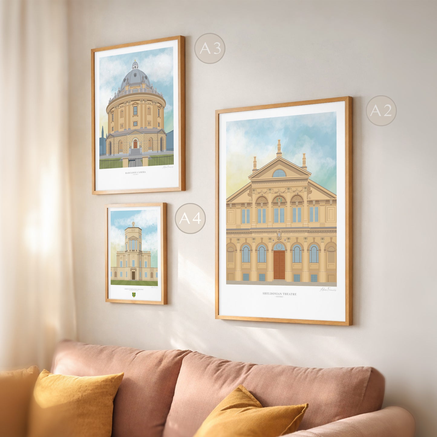 Regent's Park College, University of Oxford, Art Print