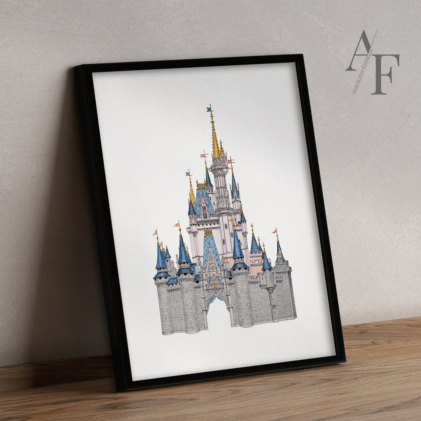Magical Castle, Florida, Art Print