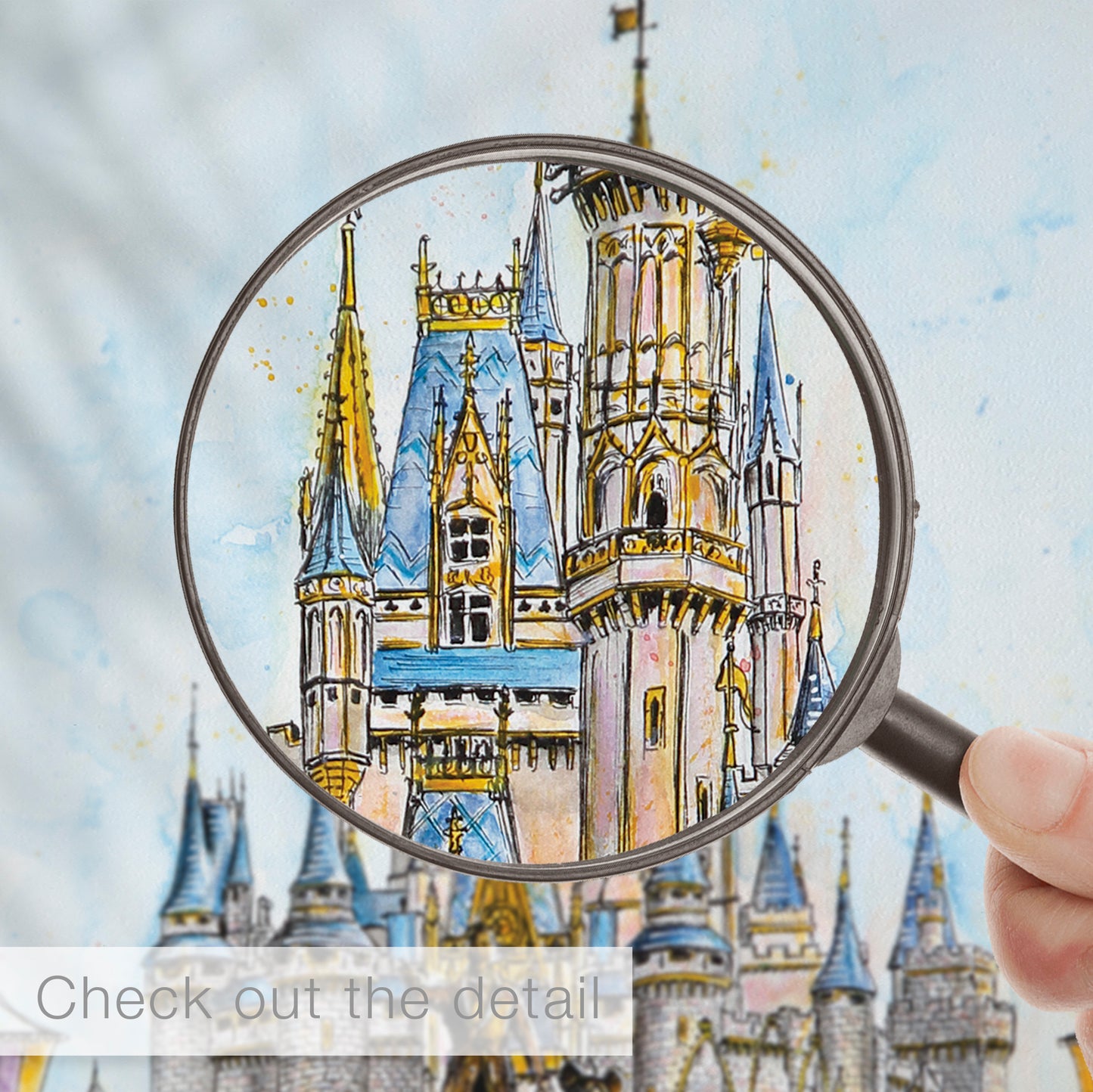 Magical Castle, Florida, Art Print