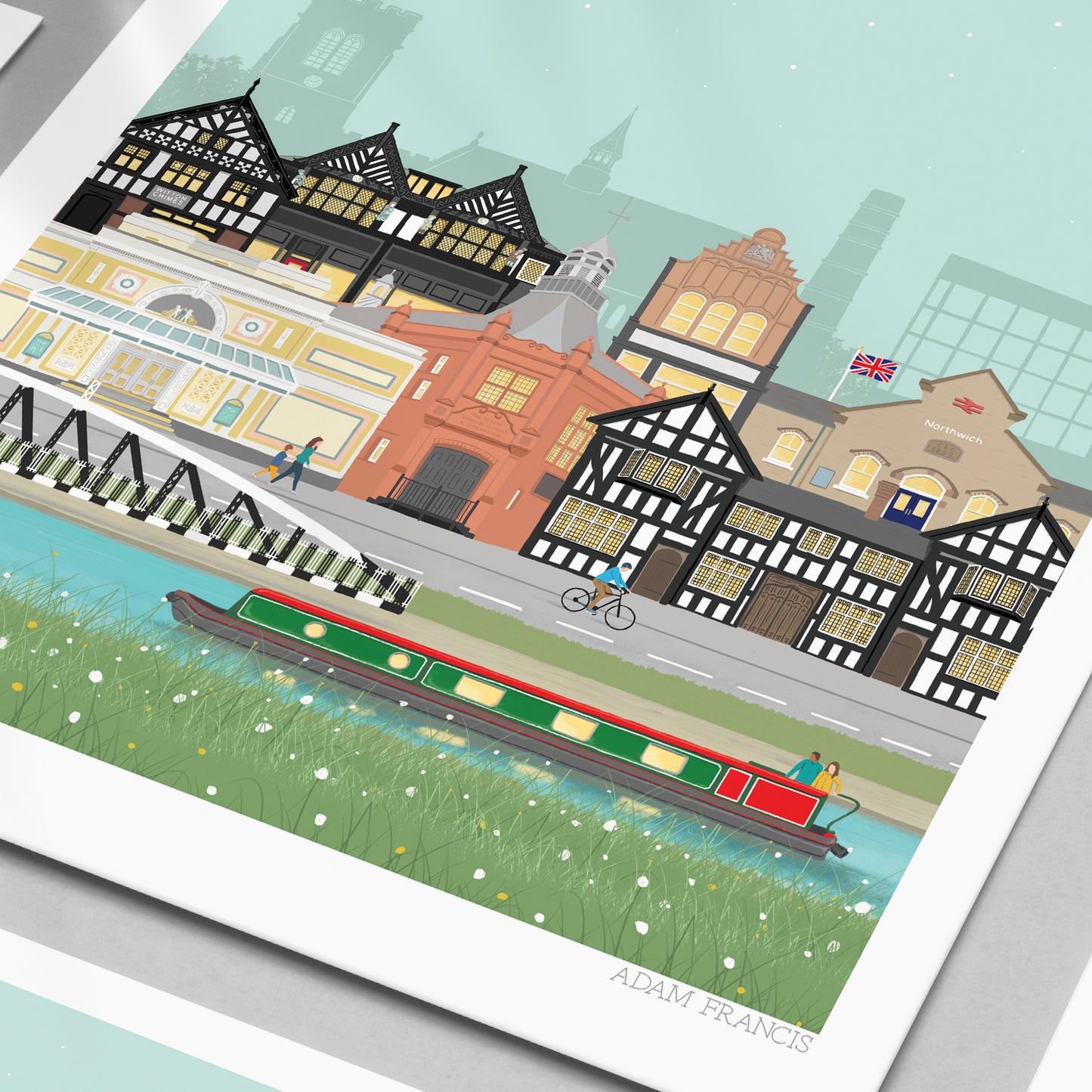 Northwich Art Print