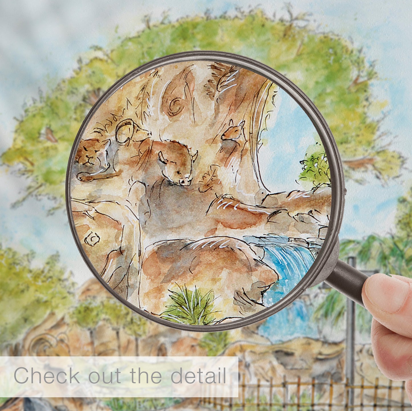 Tree of Life, Animal Kingdom, Florida, Art Print