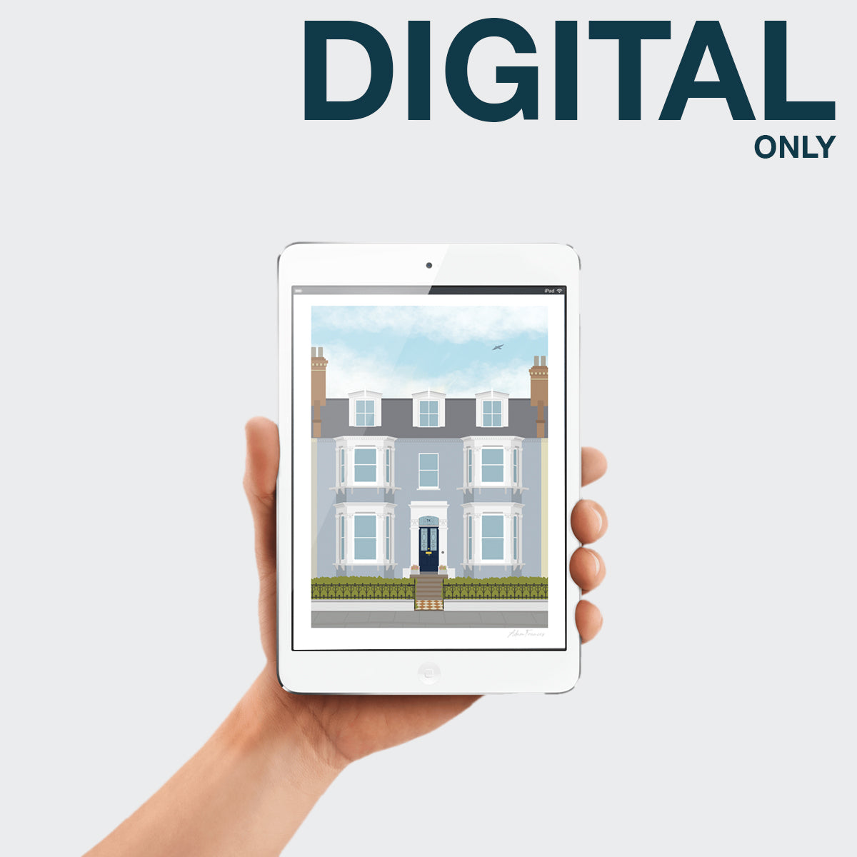 Commission your own | Graphic Home Illustration