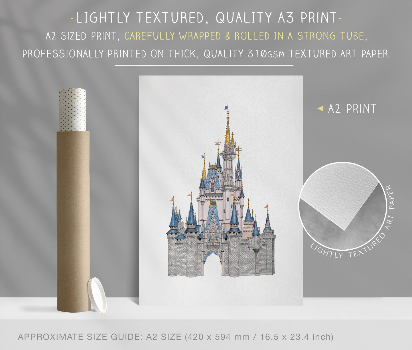 Magical Castle, Florida, Art Print