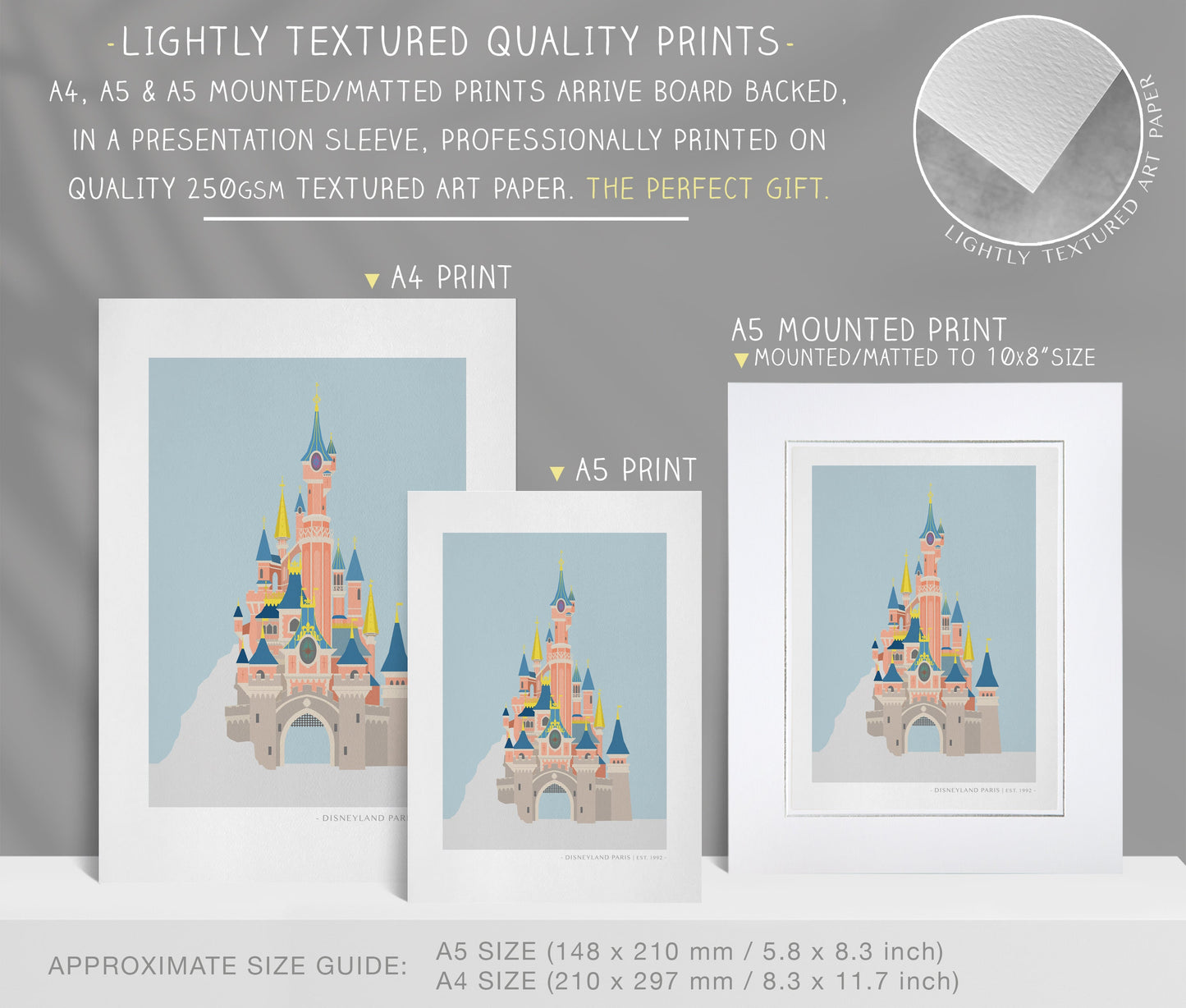 Castle, Paris, Art Print