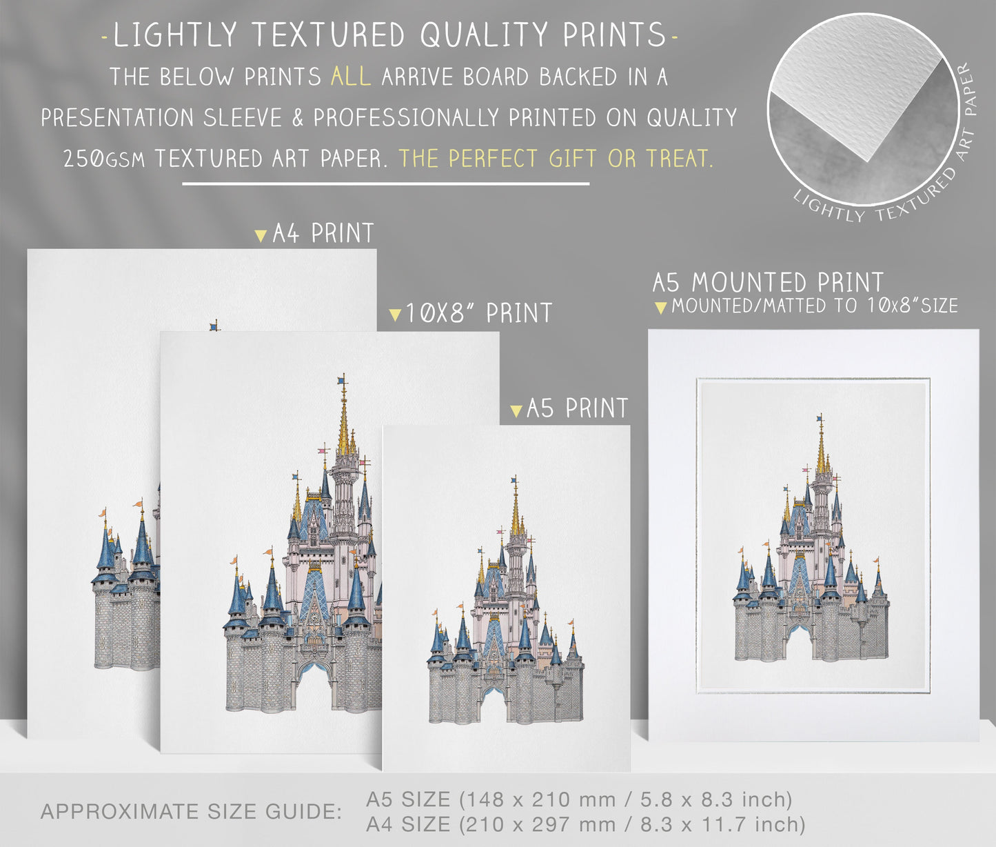 Magical Castle, Florida, Art Print