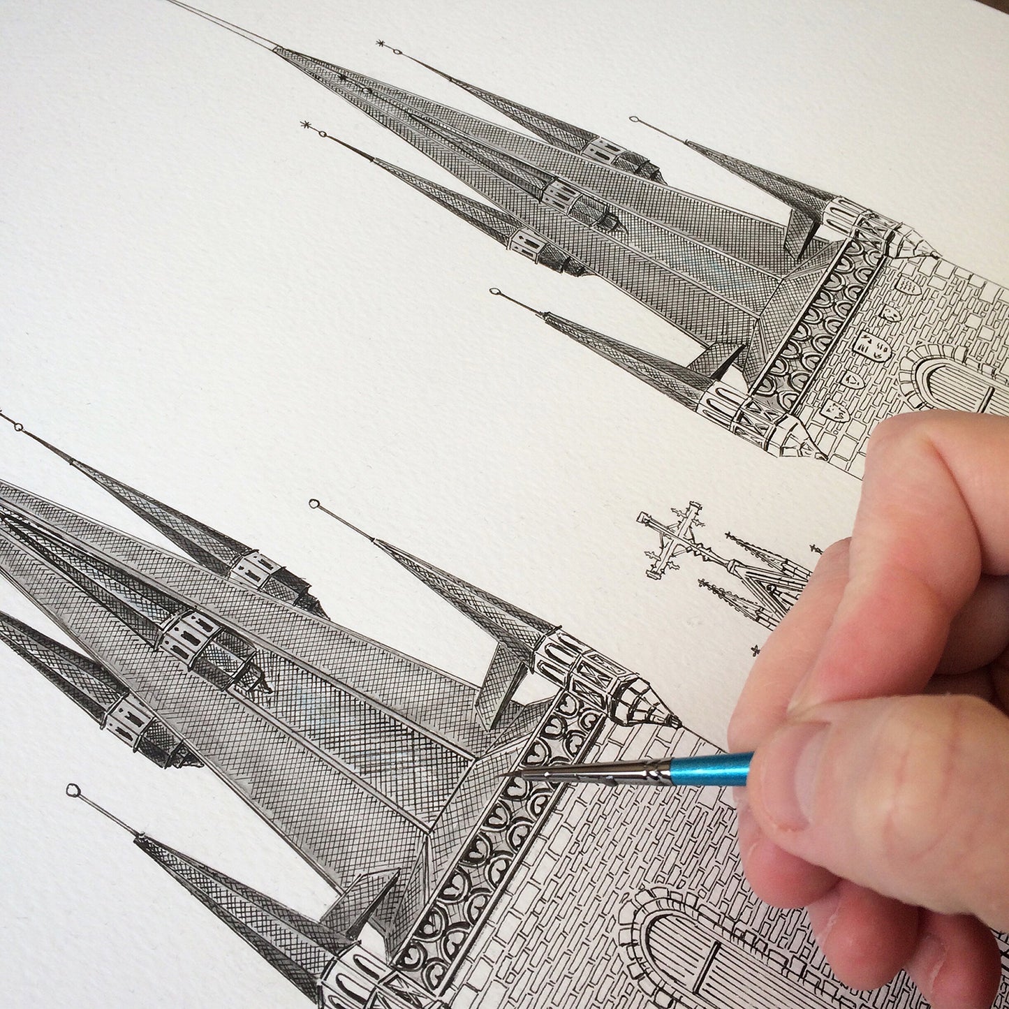 Commission | Hand Drawn DETAILED Illustration