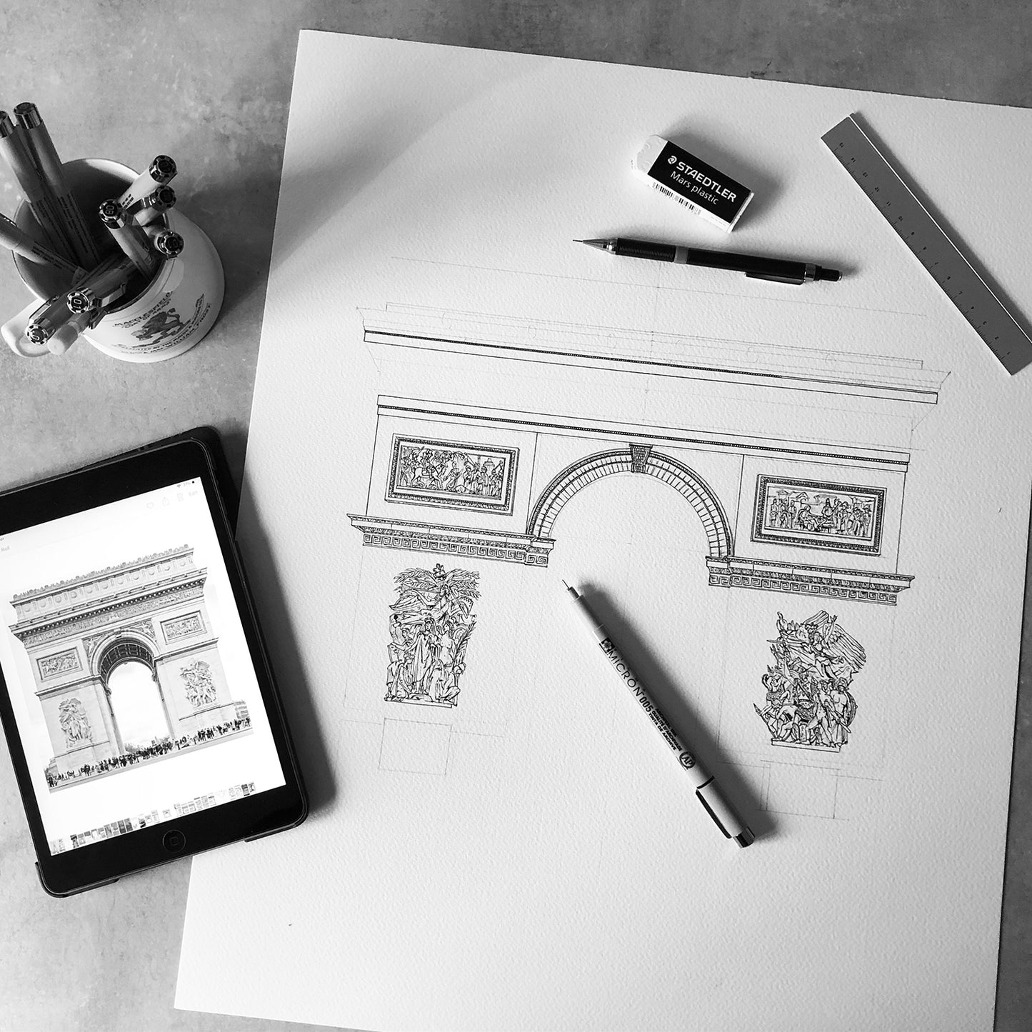 Commission | Hand Drawn DETAILED Illustration