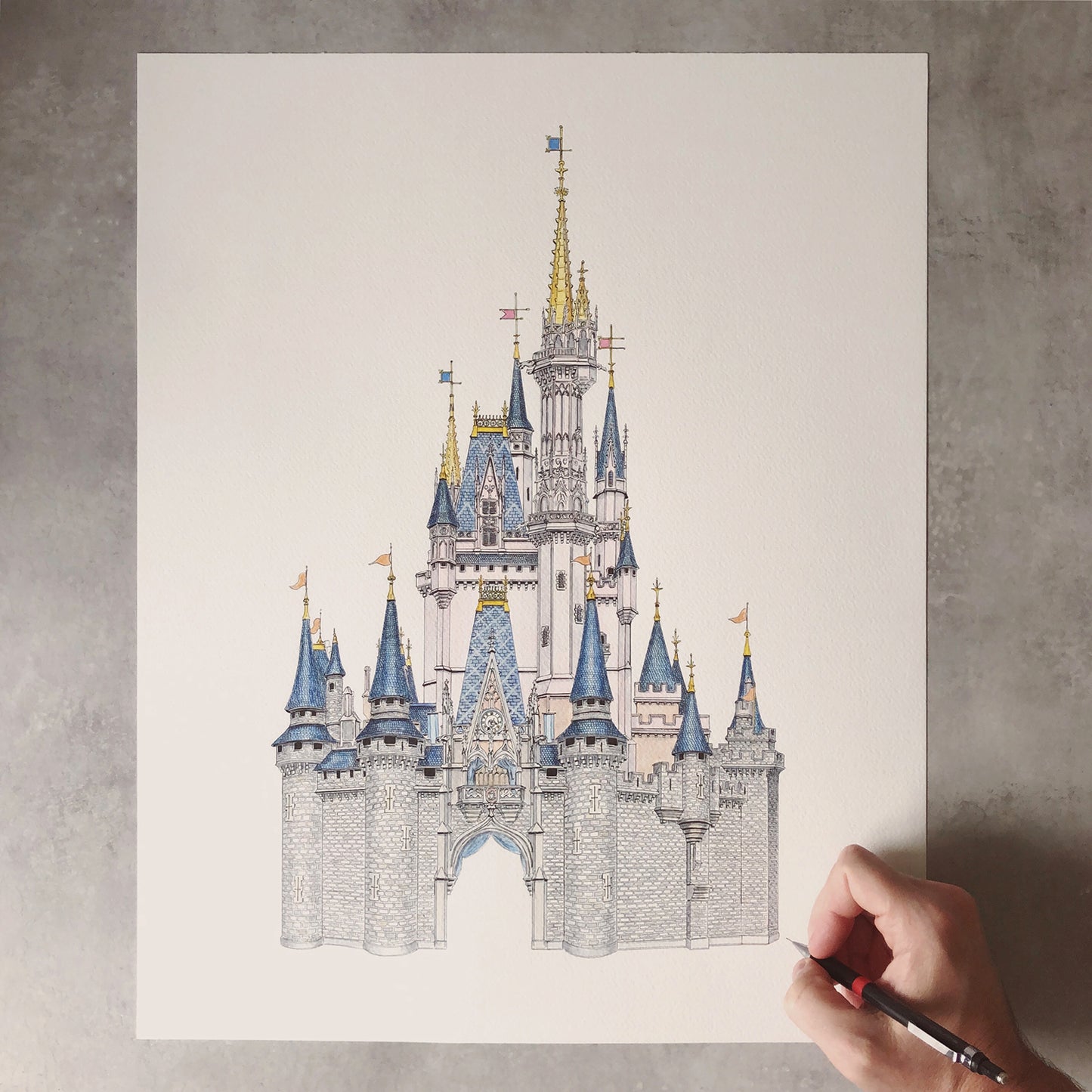 Commission | Hand Drawn DETAILED Illustration