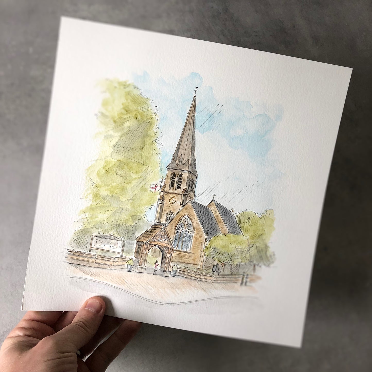 Commission |  Hand Drawn Sketch