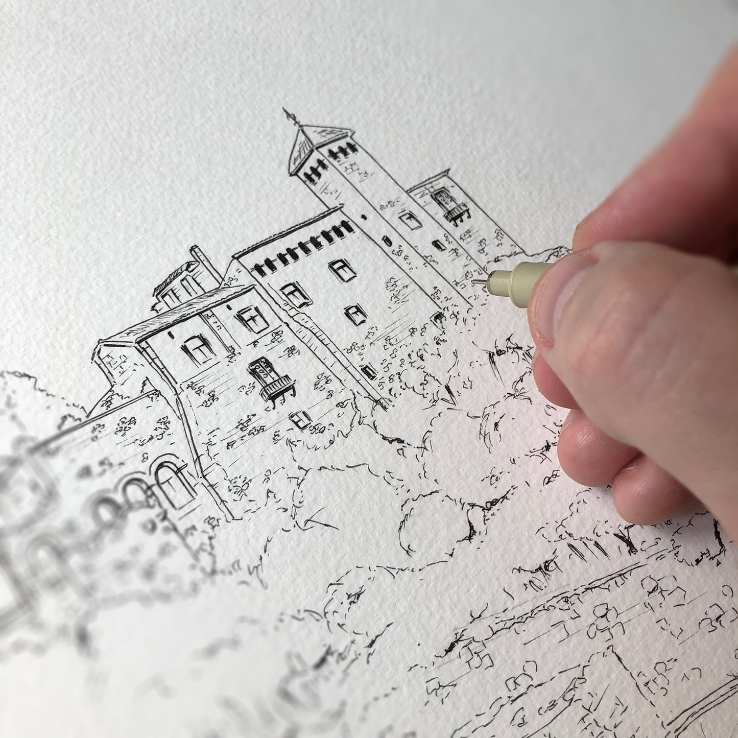 Commission |  Hand Drawn Sketch