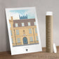 Blackfriars Oxford alumni gift art print