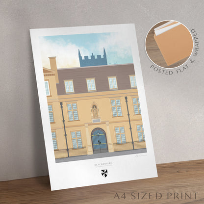 Blackfriars Oxford graduation gift wall art