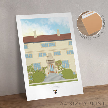 Campion Hall Oxford graduation gift wall art