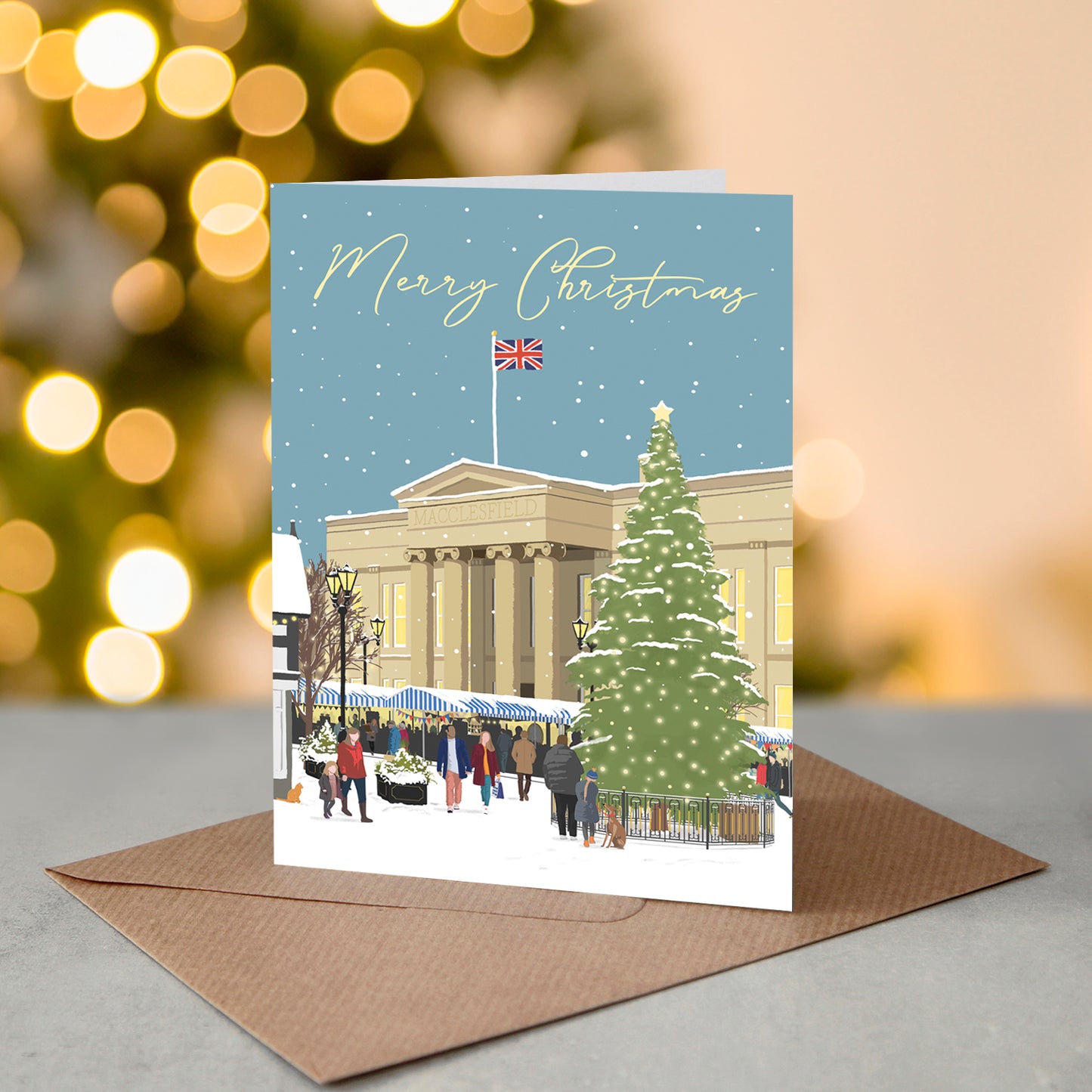 2025 Macclesfield Charity Christmas Cards, 5 PACK.