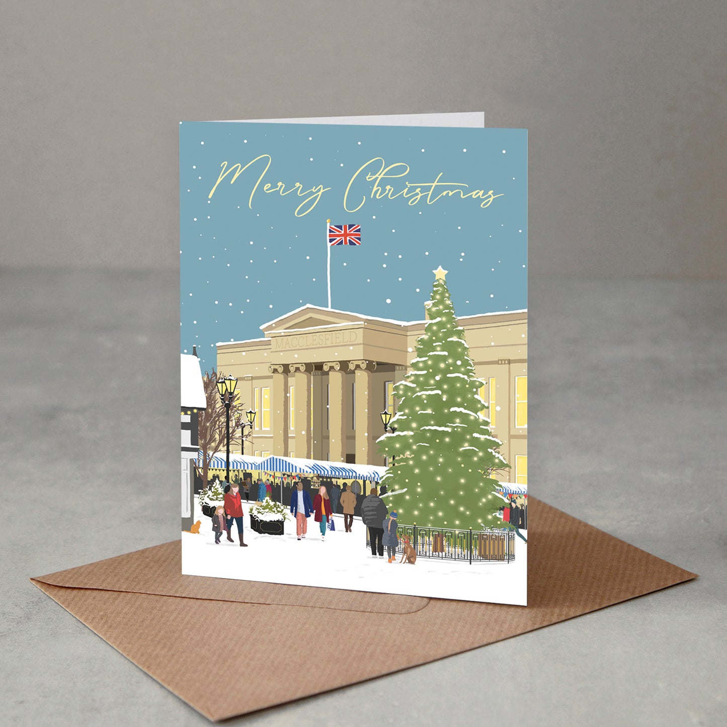 2025 Macclesfield Charity Christmas Cards, 5 PACK.