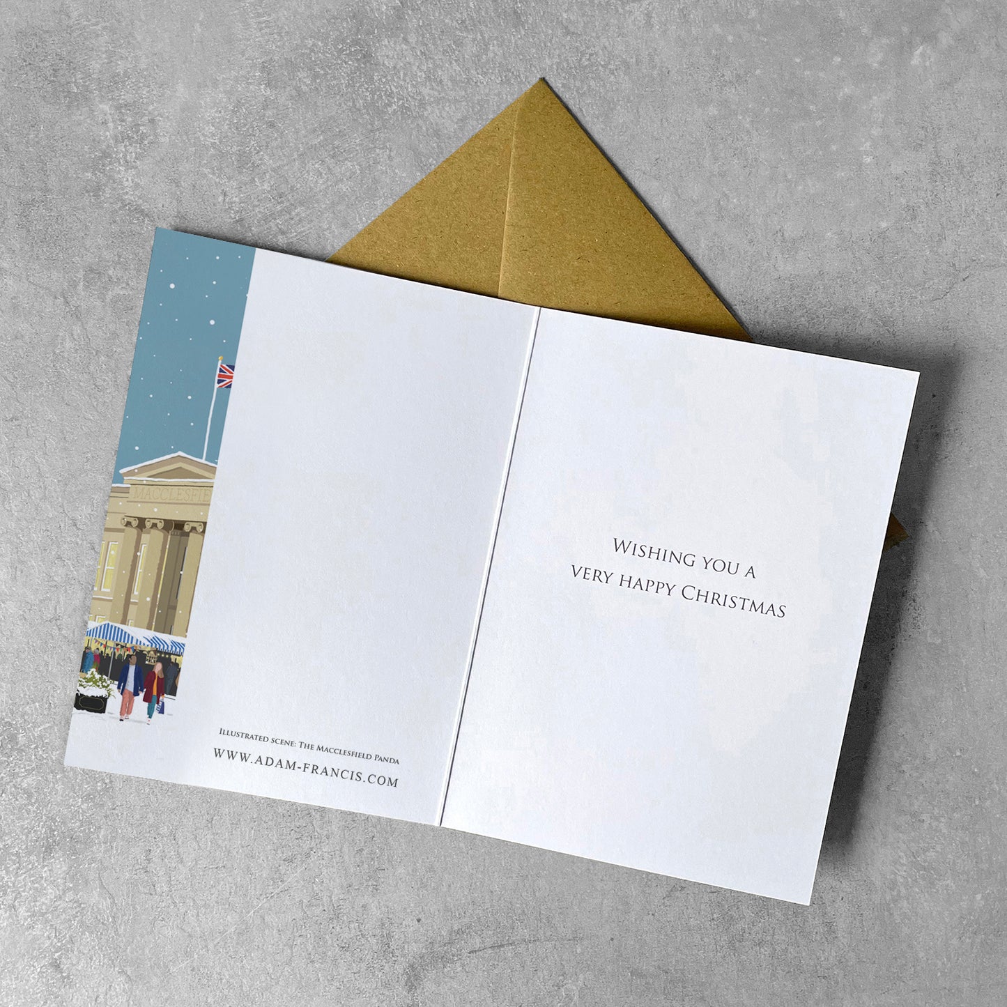 2025 Macclesfield Charity Christmas Cards, 5 PACK.