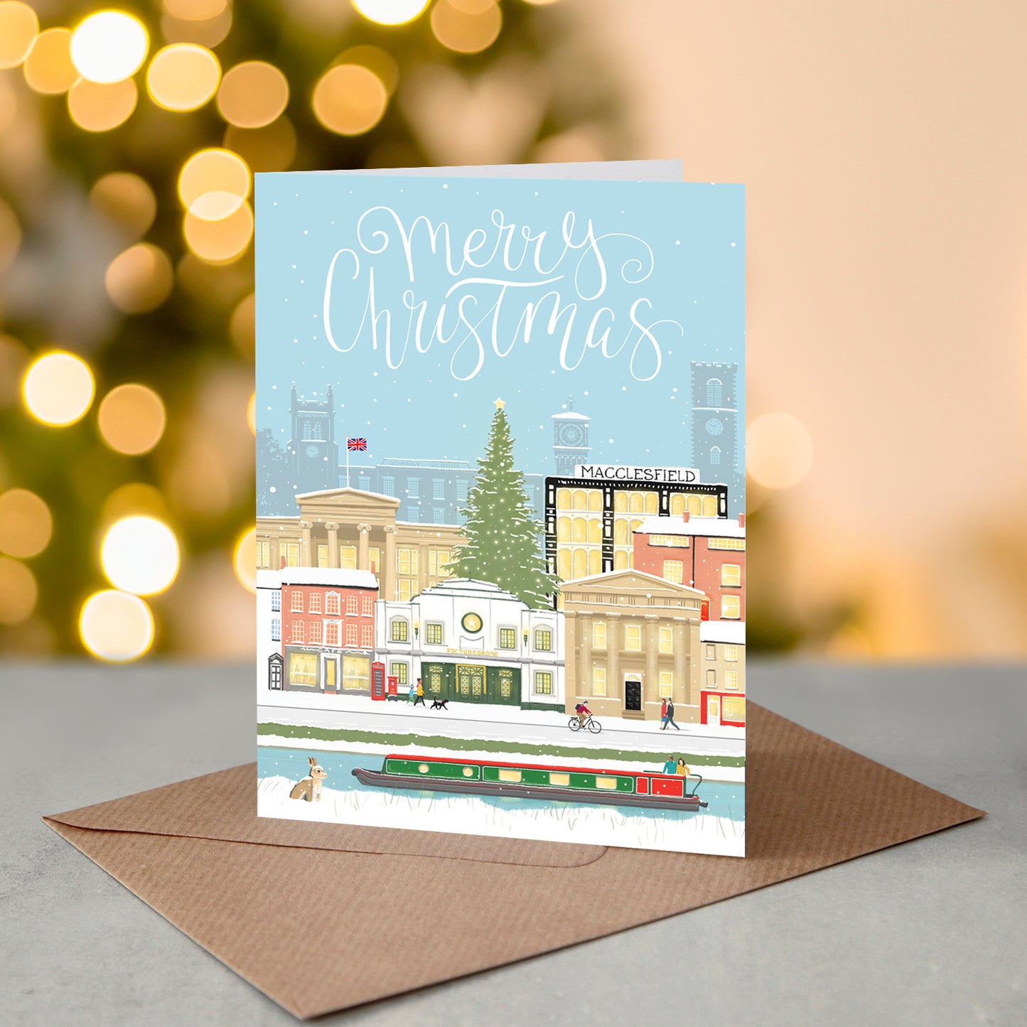 2025 Macclesfield Charity Christmas Cards, 5 PACK.