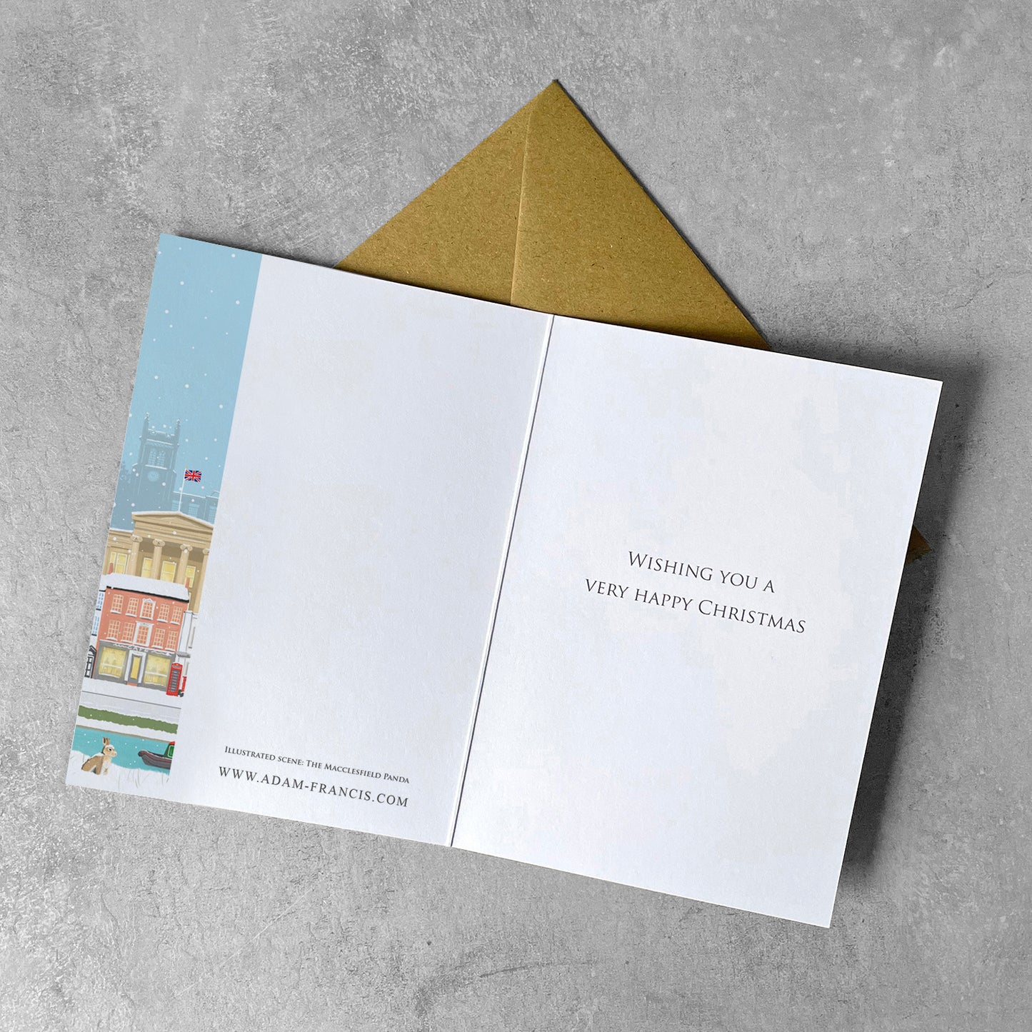 2025 Macclesfield Charity Christmas Cards, 5 PACK.