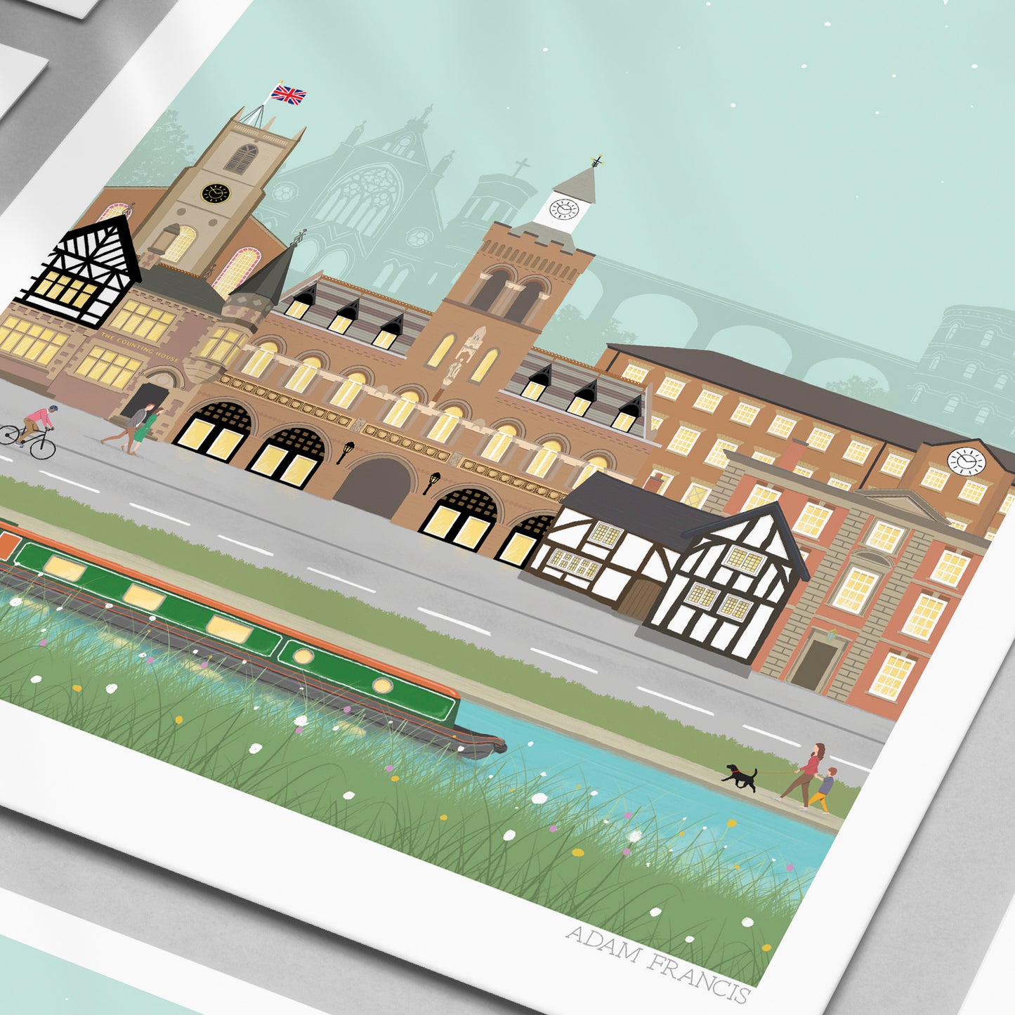 Congleton Art Print