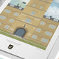 Exeter College, University of Oxford, Art Print