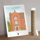 Linacre College Oxford alumni gift art print