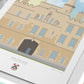 New College, University of Oxford, Art Print