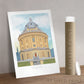 The Radcliffe Camera Oxford alumni gift art print
