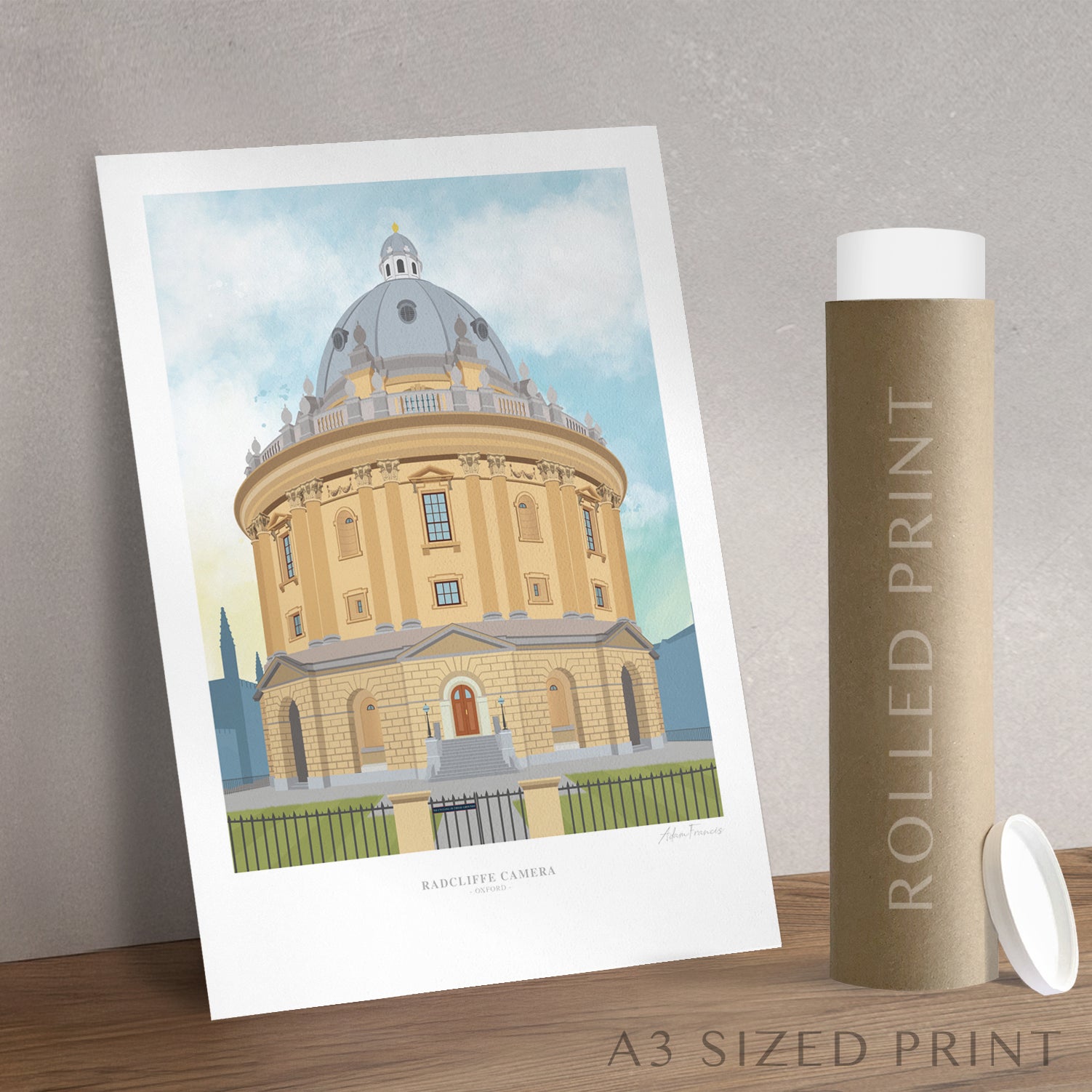 Oxford University The Radcliffe Camera artwork print