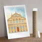 Sheldonian Theatre Oxford alumni gift art print
