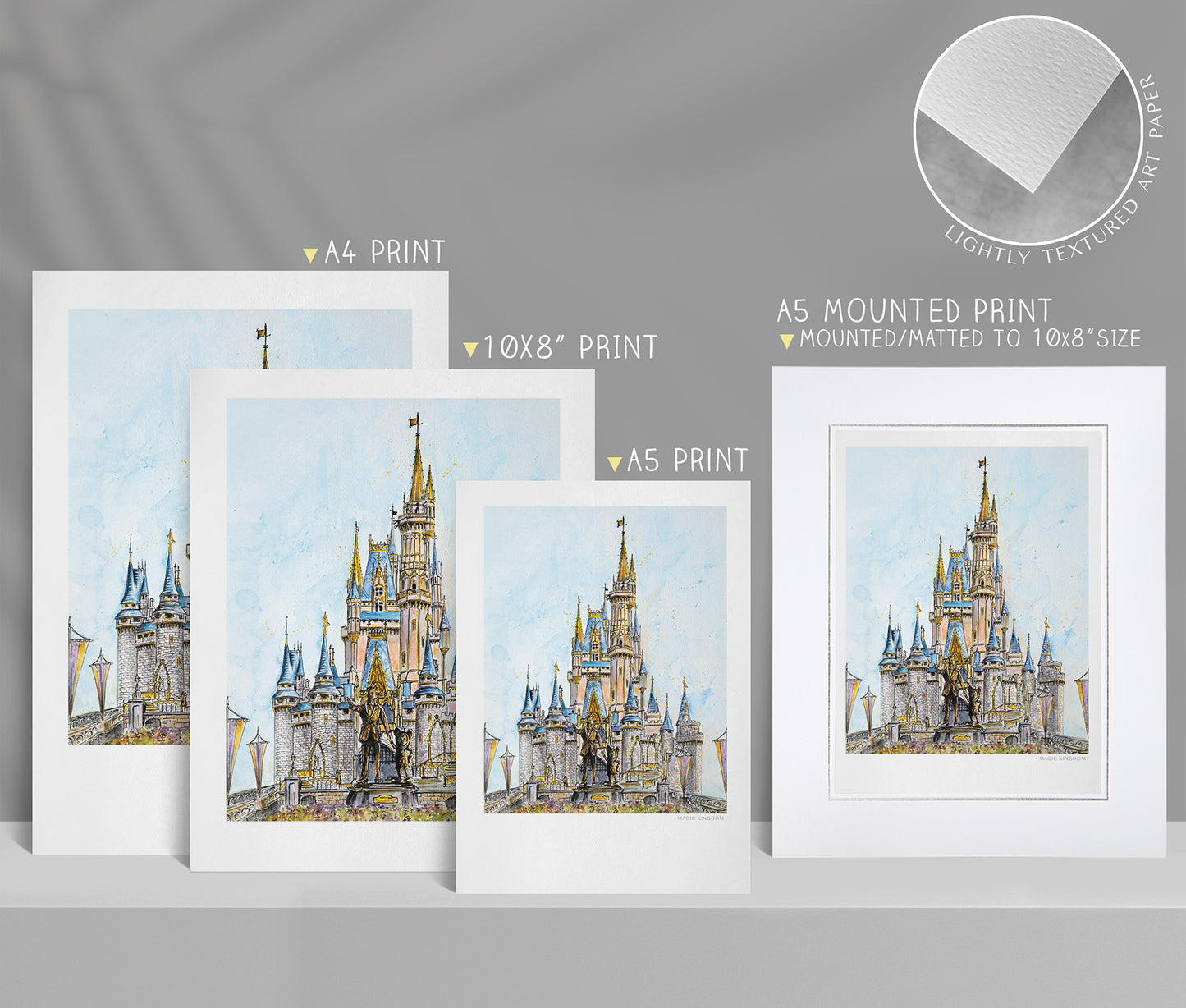 Magical Castle, Florida, Art Print