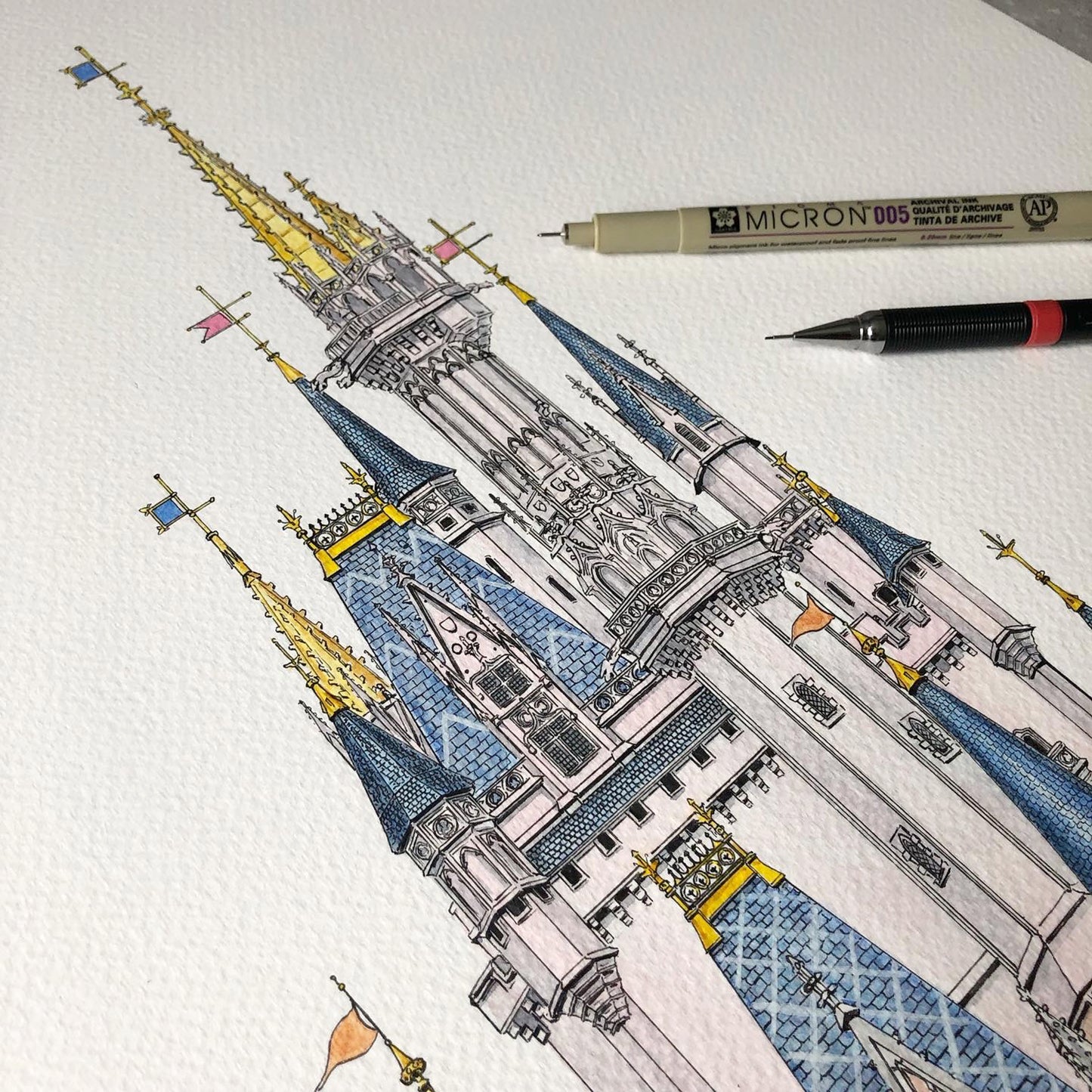Commission | Hand Drawn DETAILED Illustration