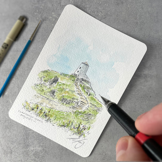 Commission | Hand Drawn MINI sketch