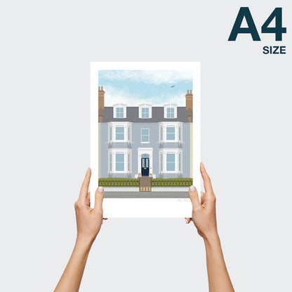 Commission your own | Graphic Home Illustration