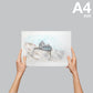 Commission your own | Hand Drawn, Location Illustration