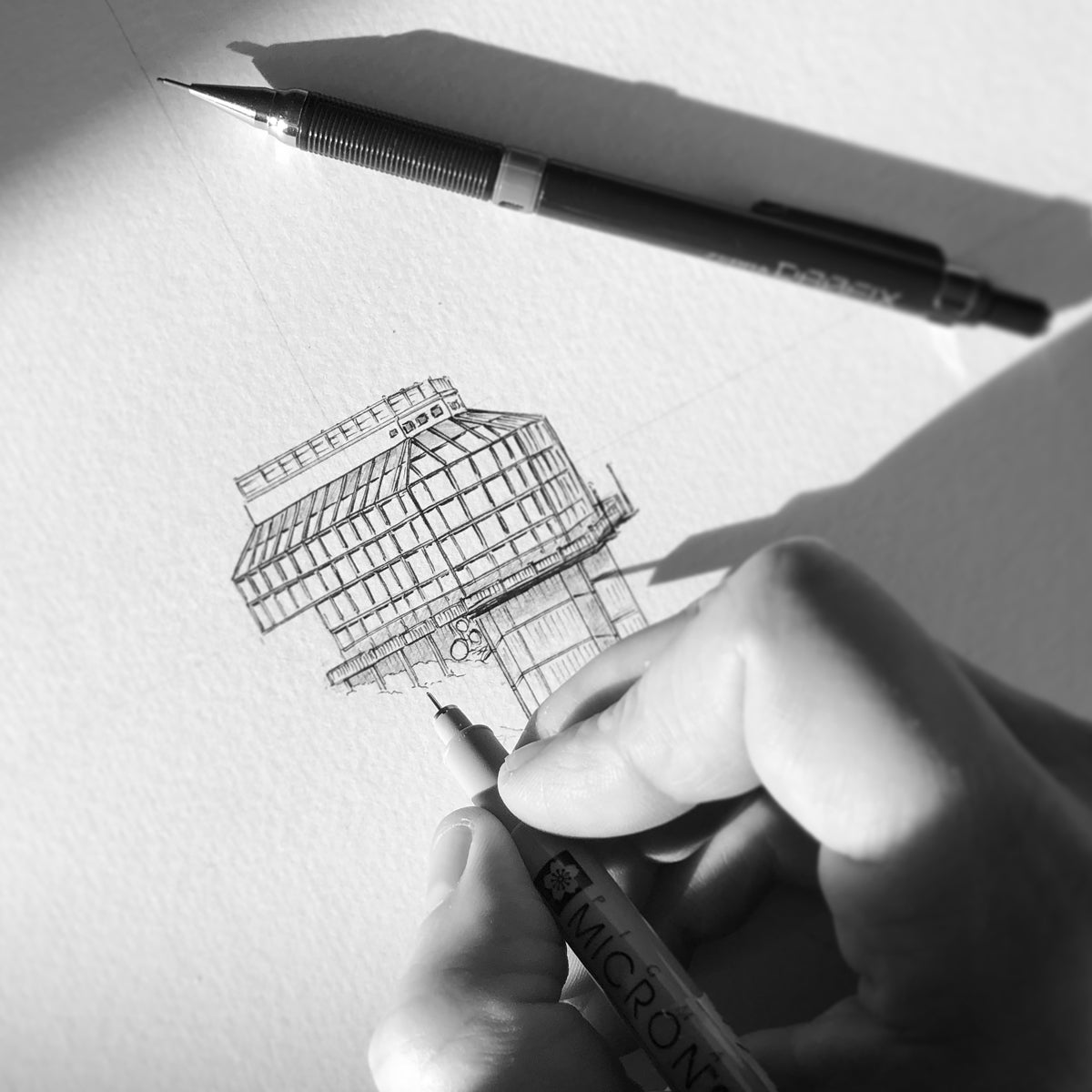 Commission your own | Hand Drawn, Location Illustration