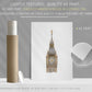 London, Big Ben, Elizabeth Tower, Art Print