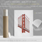 San Francisco, Golden Gate Bridge, Art Print