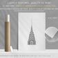 New York City ,Chrysler Building, Art Print