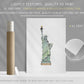 New York, Statue of Liberty, Art Print