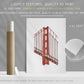 San Francisco, Golden Gate Bridge, Art Print