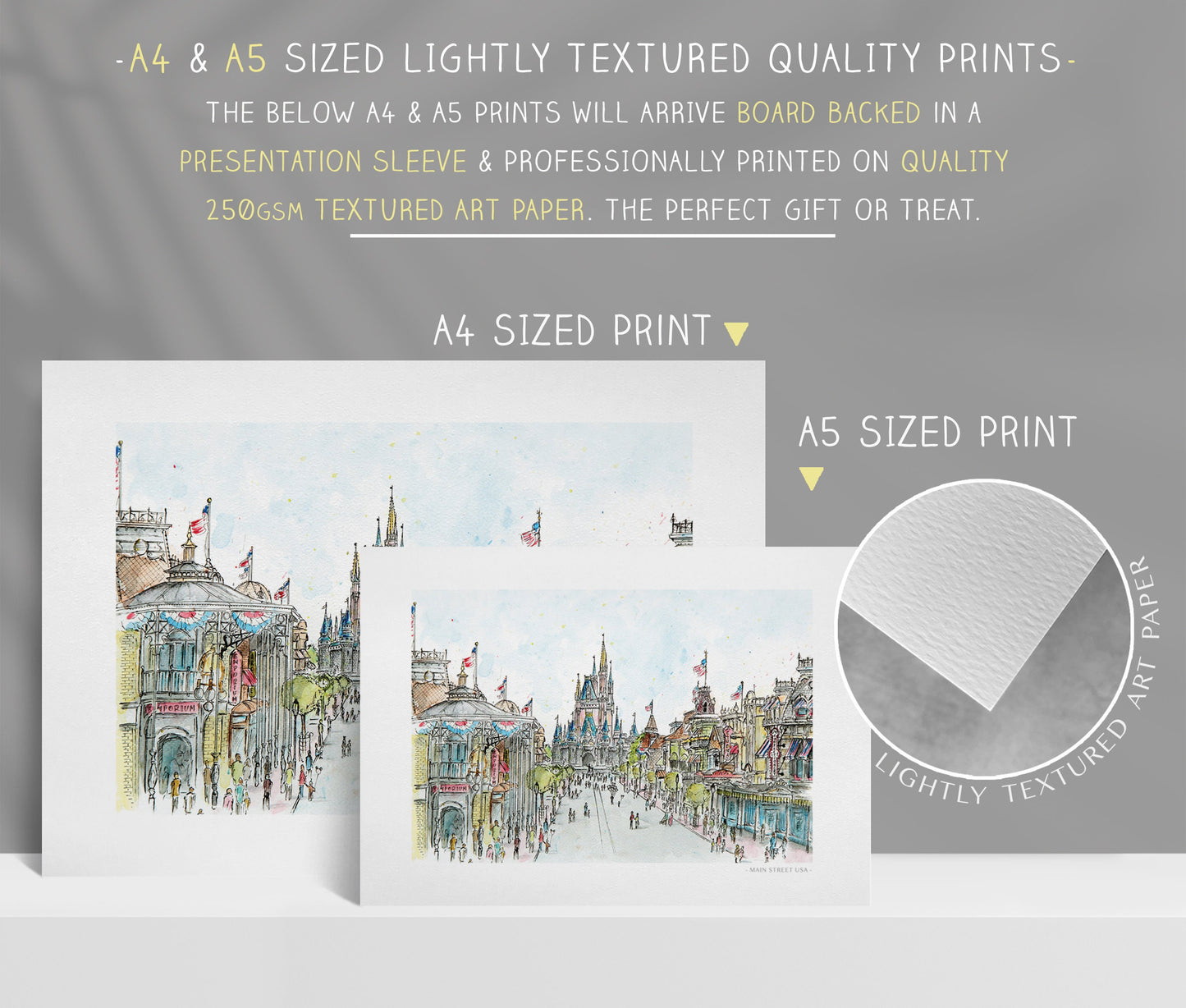 Main Street USA, Florida, Art Print