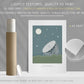Lovell Telescope Art Print