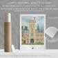 Pembroke College, University of Oxford, Art Print
