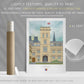 Pembroke College, University of Oxford, Art Print