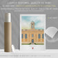 The Queen's College, University of Oxford, Art Print