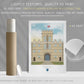 University College, University of Oxford, Art Print