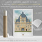 Brasenose College, University of Oxford, Art Print