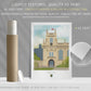 Trinity College, University of Oxford, Art Print