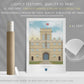 University College, University of Oxford, Art Print