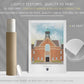 St Hugh's College, University of Oxford, Art Print